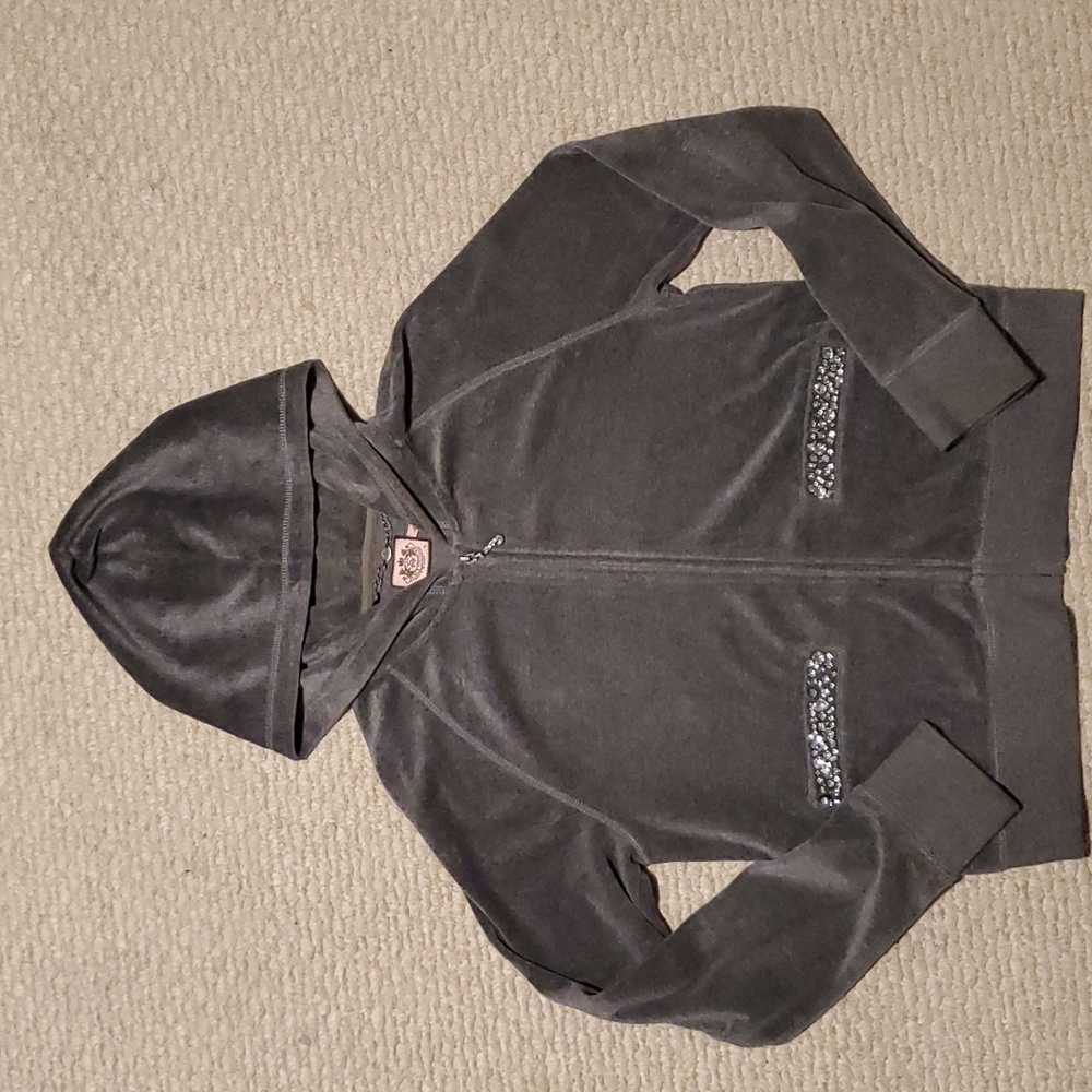 Juicy Couture Grey Velour Tracksuit Set